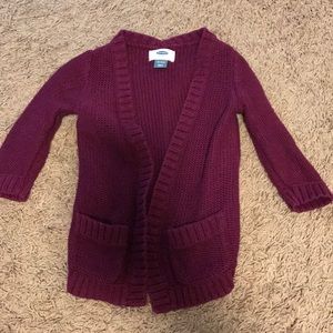 Old Navy Girls Purple Sweater